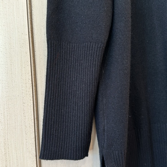 Kinross zip mock tunic cashmere sweater NWT - Picture 7 of 9